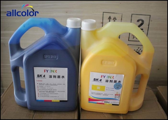 CMYK Pheaton SK4 Yazıcı Mürekkep Dolum Kiti SPT510 Dijital Baskı Solvent Bazlı Mürekkep