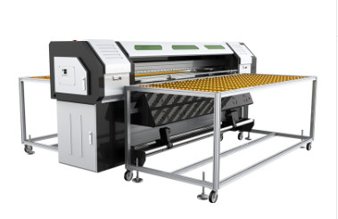 Rulo Roll UV UV Yazıcı, DX5 Başkanı UV Flatbed Baskı Makinesi